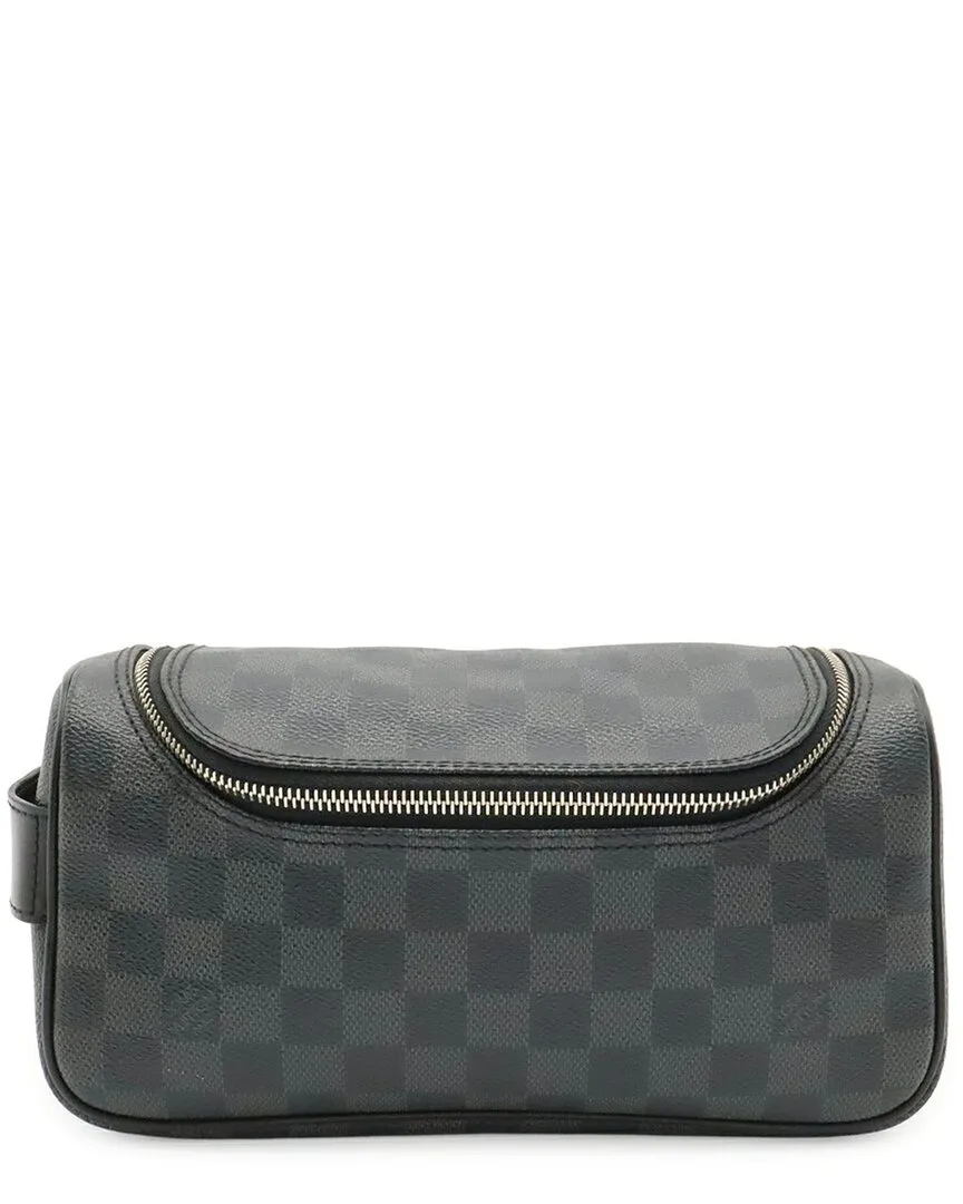 Multicolor Damier Graphite Toiletry Pouch (authentic Pre-Loved) by Louis Vuitton