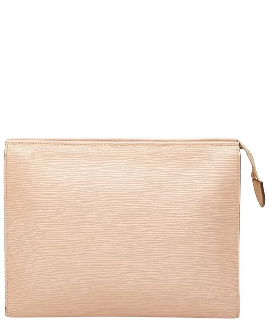 Pink Epi Leather Pochette Toilette 26 Clutch (authentic Pre-Loved) by Louis Vuitton