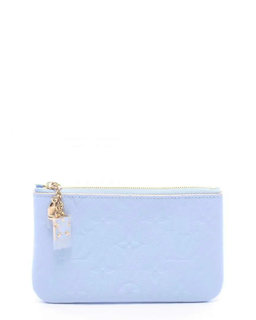 Monogram Empreinte Pochette Cle S (authentic Pre-Loved) by Louis Vuitton