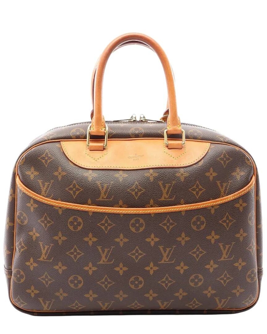 Coated/Waterproof Canvas Deauville Bowling Vanity (authentic Pre-Loved) by Louis Vuitton