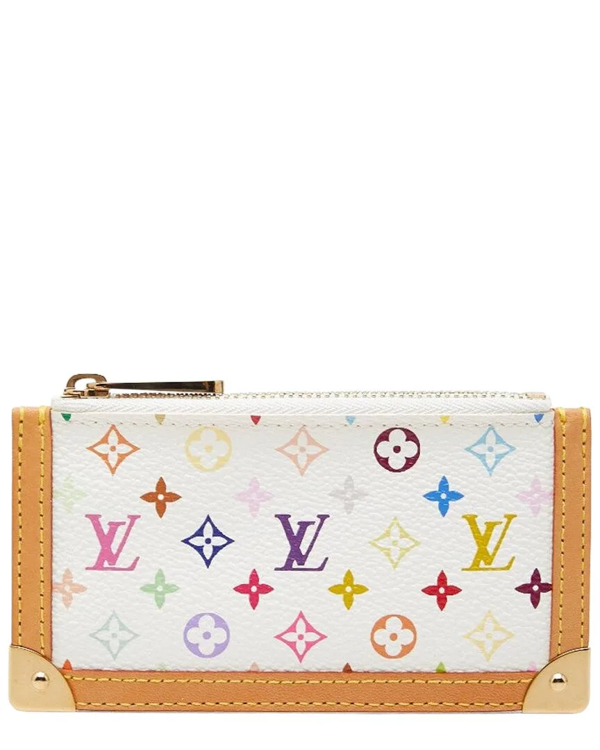 Coated/Waterproof Canvas Pochette Cle Coin Case (authentic Pre-Loved) by Louis Vuitton