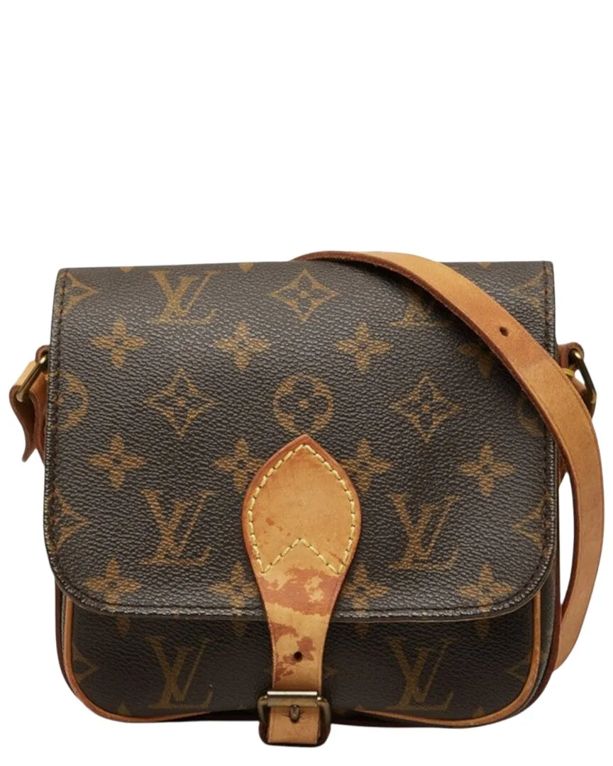 Coated/Waterproof Canvas Mini Cartouchiere (authentic Pre-Loved) by Louis Vuitton