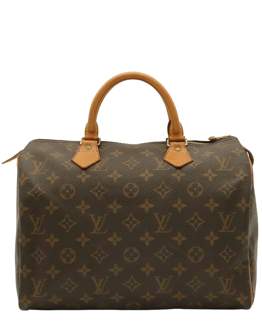 Brown Coated/Waterproof Canvas Speedy 30 (authentic Pre-Loved) by Louis Vuitton