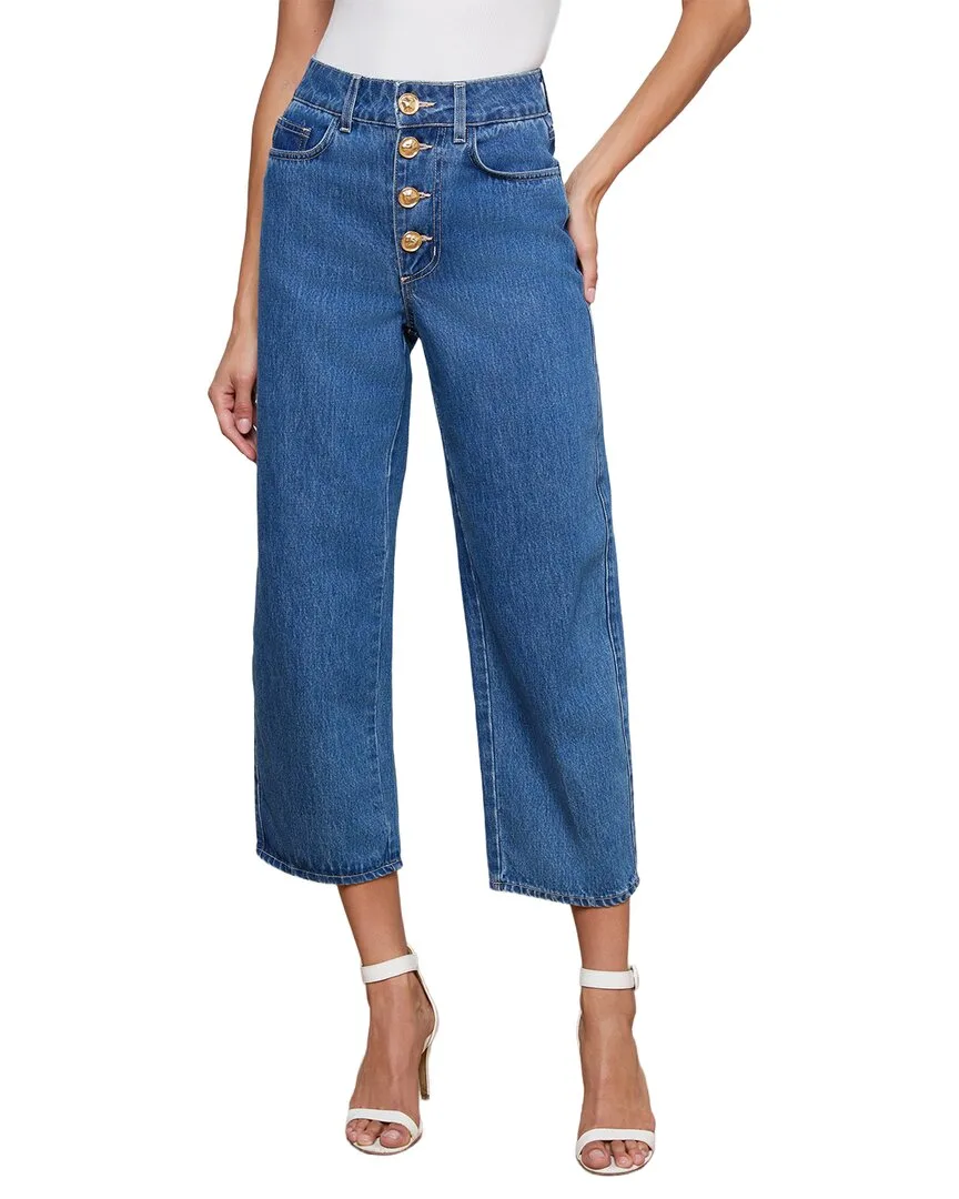 Liora High-Rise Stovepipe Jean by L'AGENCE