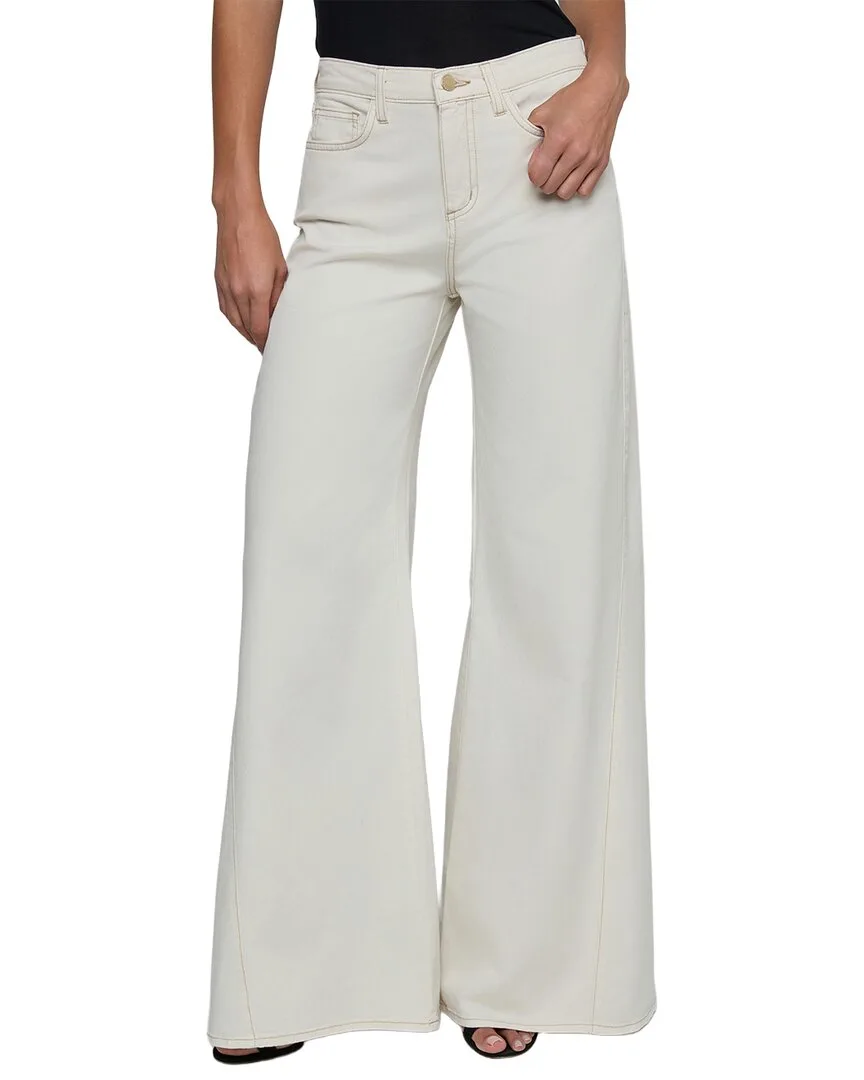 Beau High-Rise T-Seam Wide Leg Jean by L'AGENCE