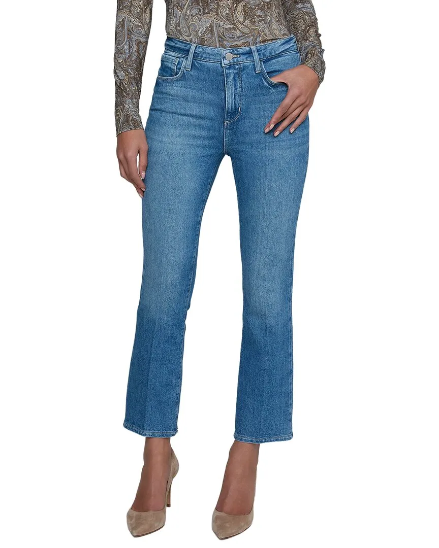 Mira Ultra High-Rise Crop Micro Bootcut Jean by L'AGENCE