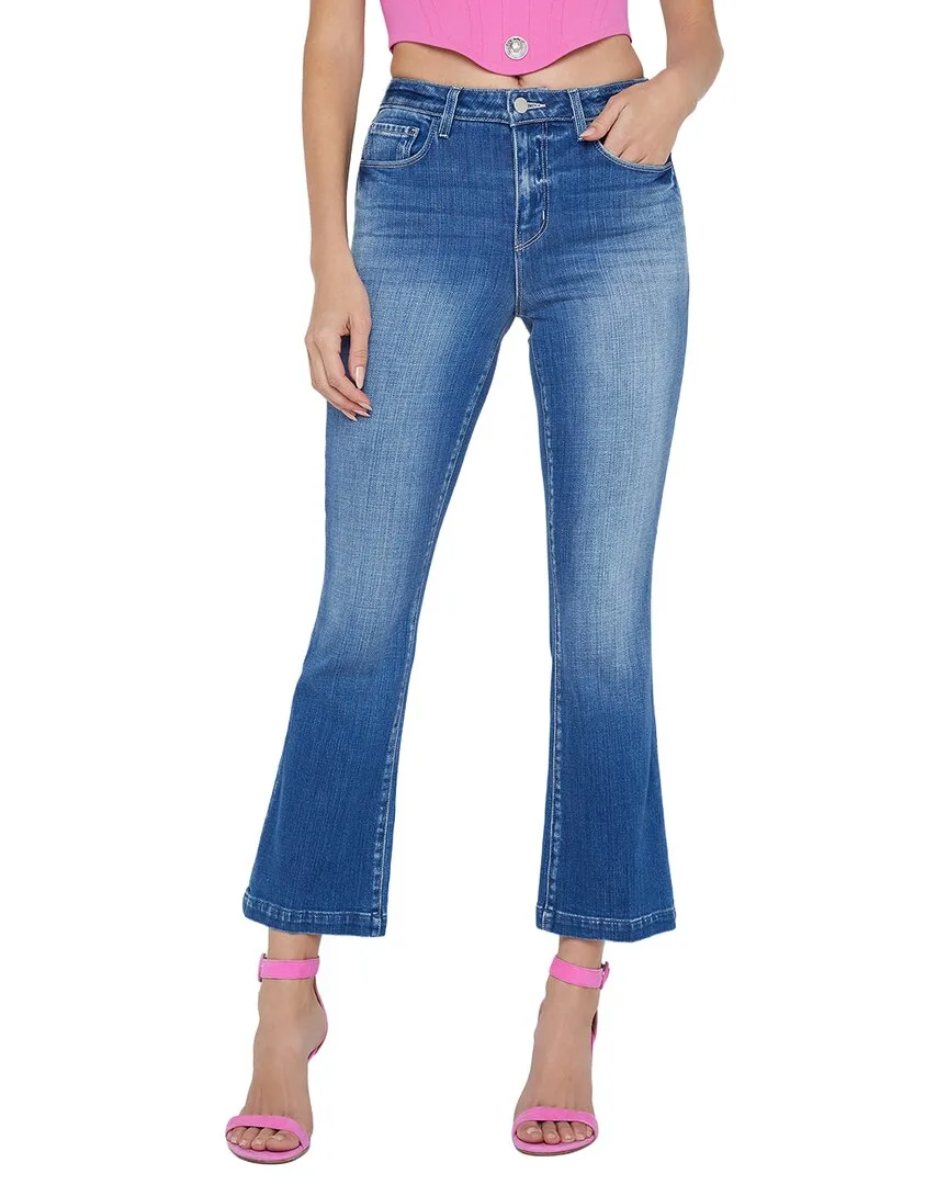 Ali High-Rise Slim Flare Jean by L'AGENCE