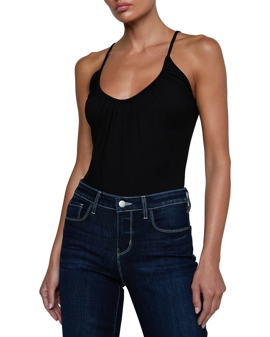 Naseem Ruched Bodysuit by L'AGENCE
