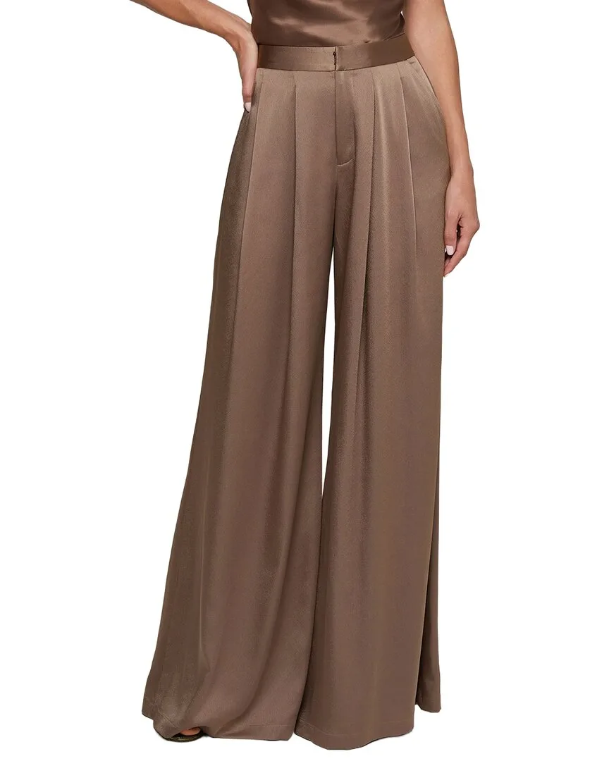 Aubrie Mid-Rise Wide Leg Pant by L'AGENCE