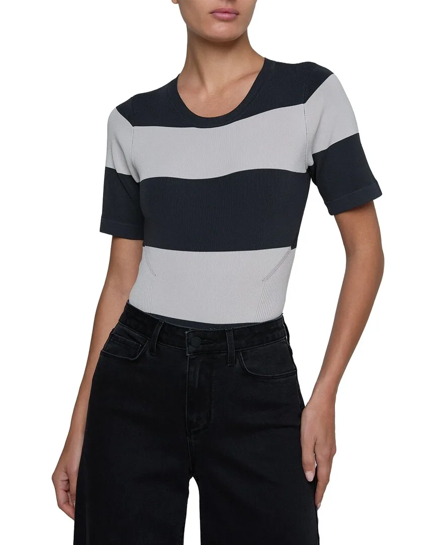 Rosemond Crew Neck Bodysuit by L'AGENCE