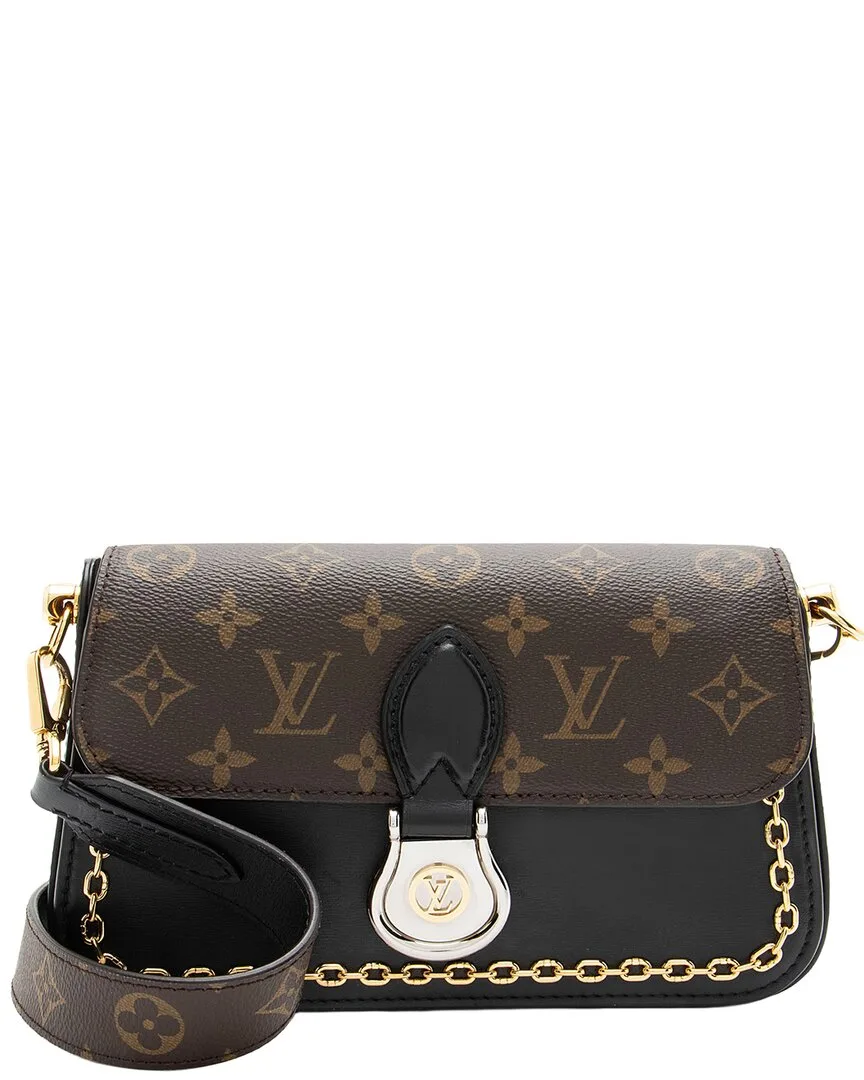 Black & Brown Monogram Canvas & Leather Neo Saint Cloud (authentic Pre-Loved) by Louis Vuitton