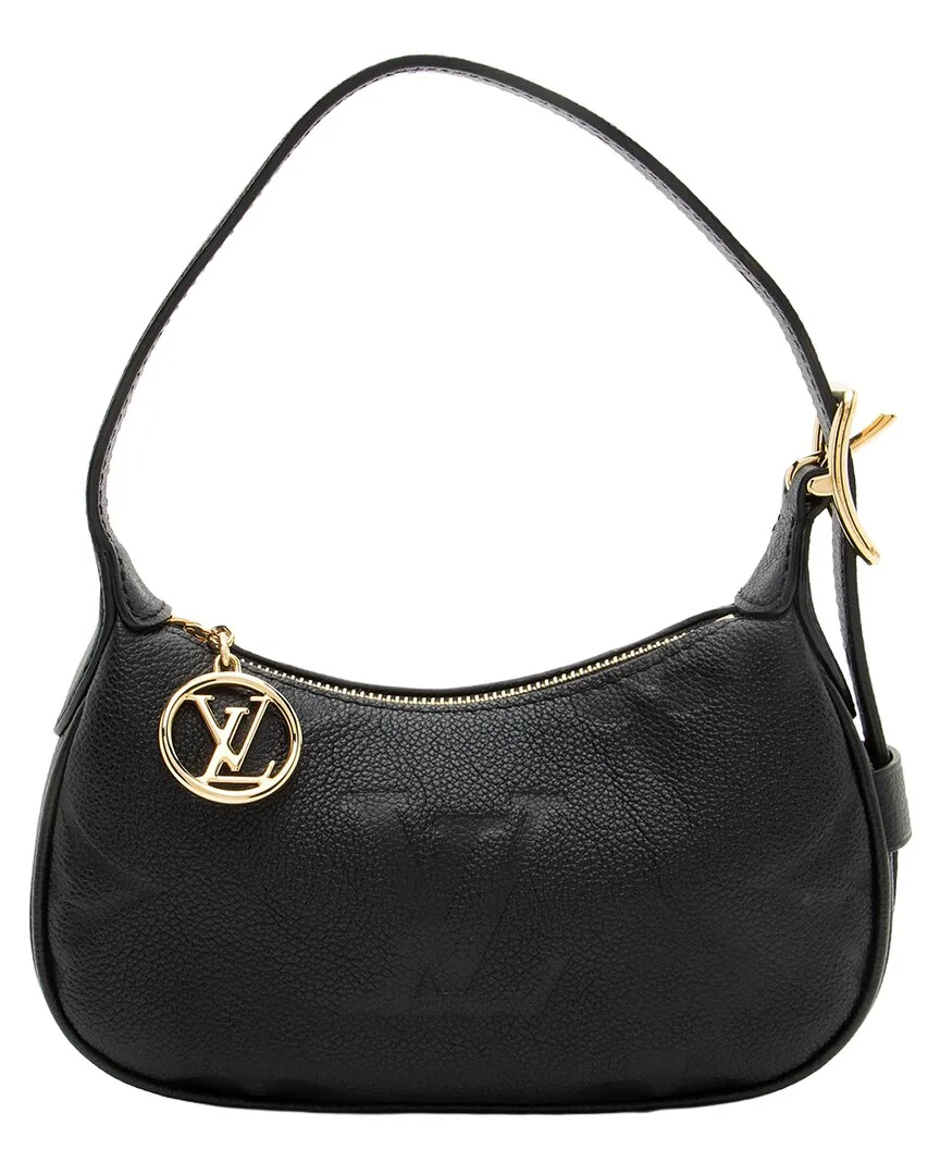 Black Empreinte Leather Mini Moon (authentic Pre-Loved) by Louis Vuitton
