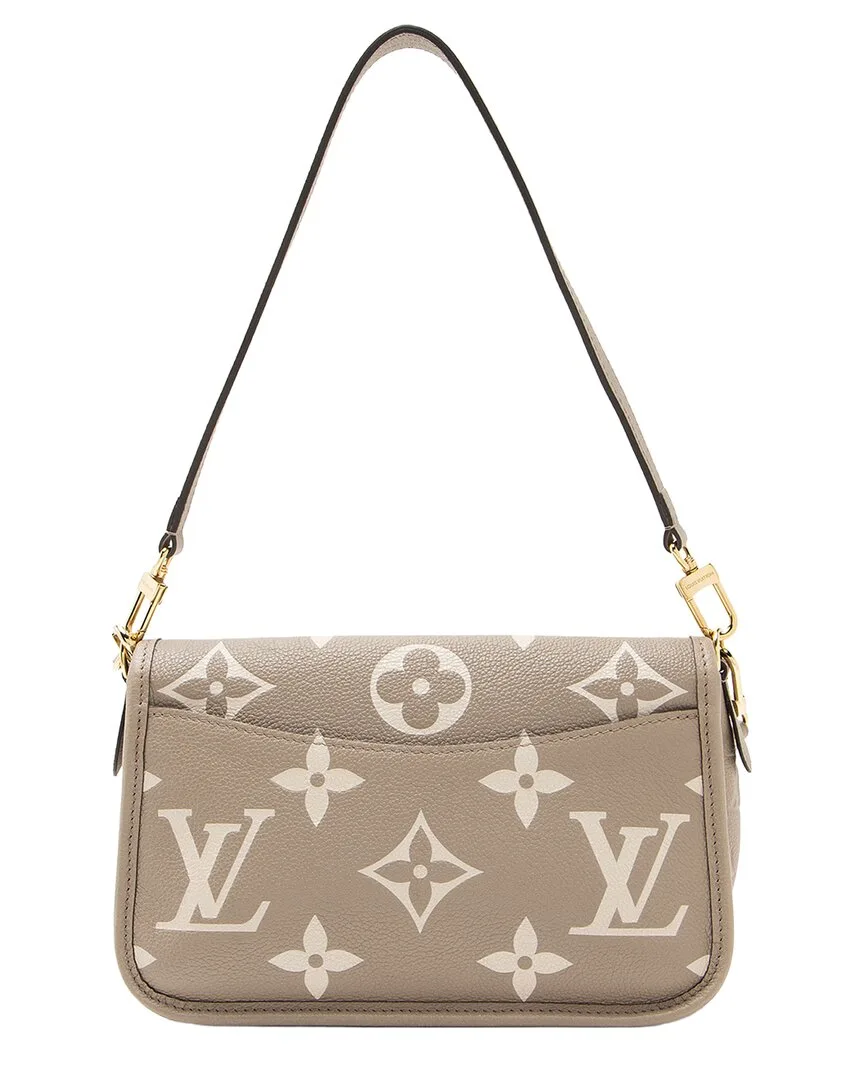 Beige Empreinte Leather & Nylon Diane (authentic Pre-Loved) by Louis Vuitton