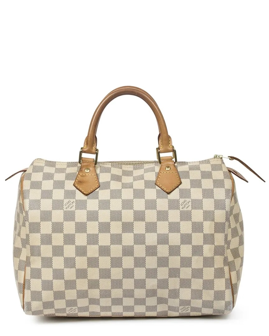 Ivory Damier Azur Speedy (authentic Pre-Loved) by Louis Vuitton