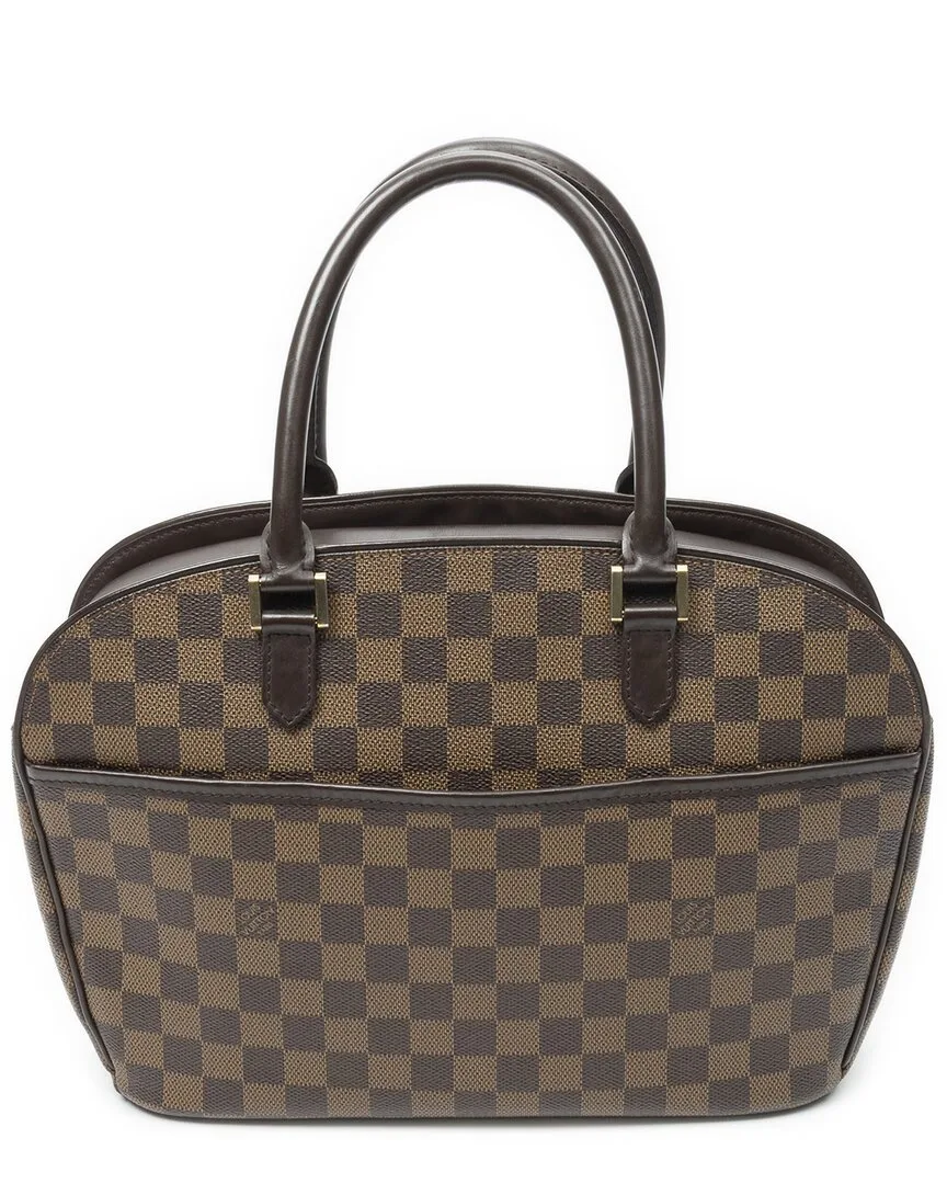 Brown Damier Ebene Sarria Horizontal (authentic Pre-Loved) by Louis Vuitton