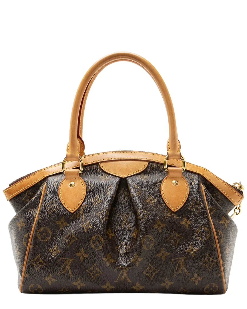 Brown Monogram Canvas & Leather Tivoli Pm (authentic Pre-Loved) by Louis Vuitton