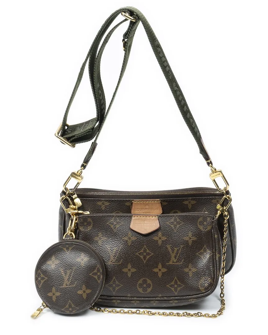 Brown Monogram Canvas Multi Pochette Accessoires (authentic Pre-Loved) by Louis Vuitton