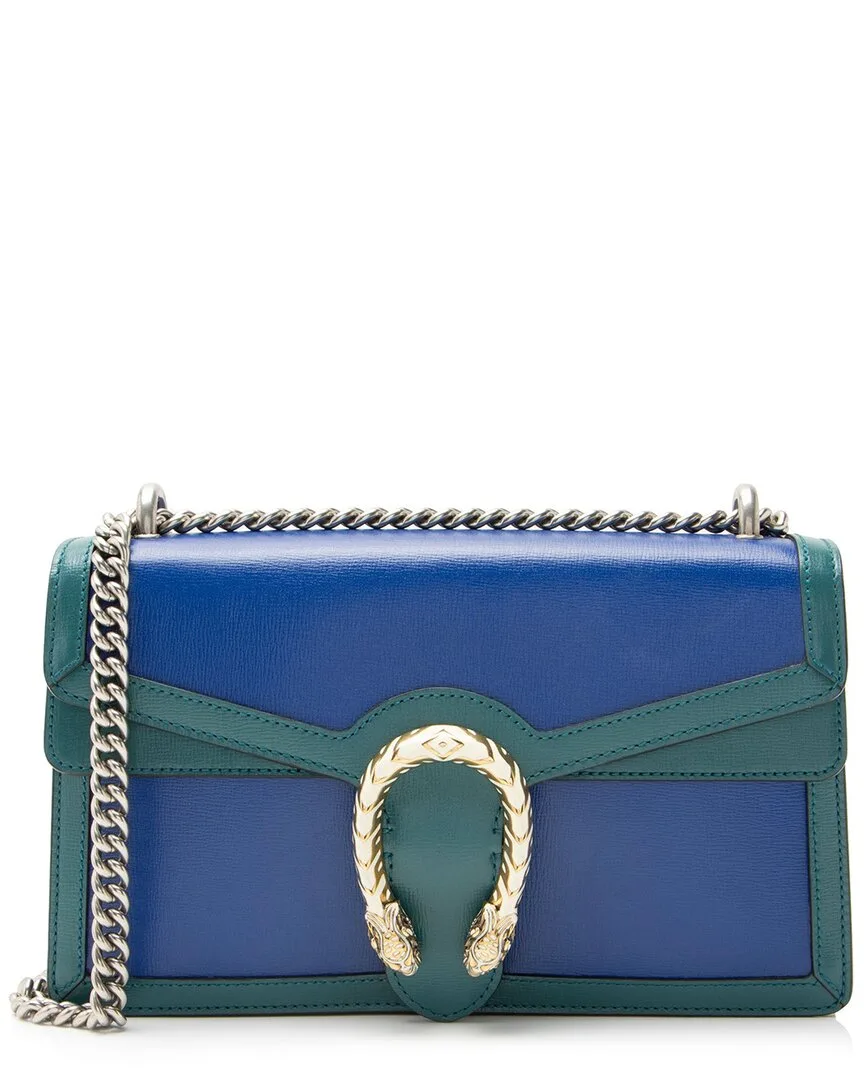 Blue Leather Dionysus Medium Shoulder Bag (authentic Pre-Loved) by Gucci