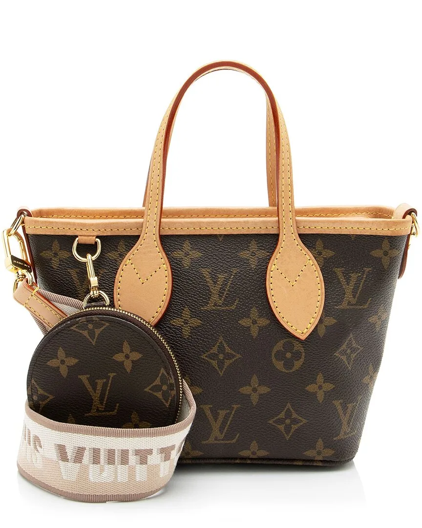 Beige Monogram Canvas Neverfull Bb (authentic Pre-Loved) by Louis Vuitton