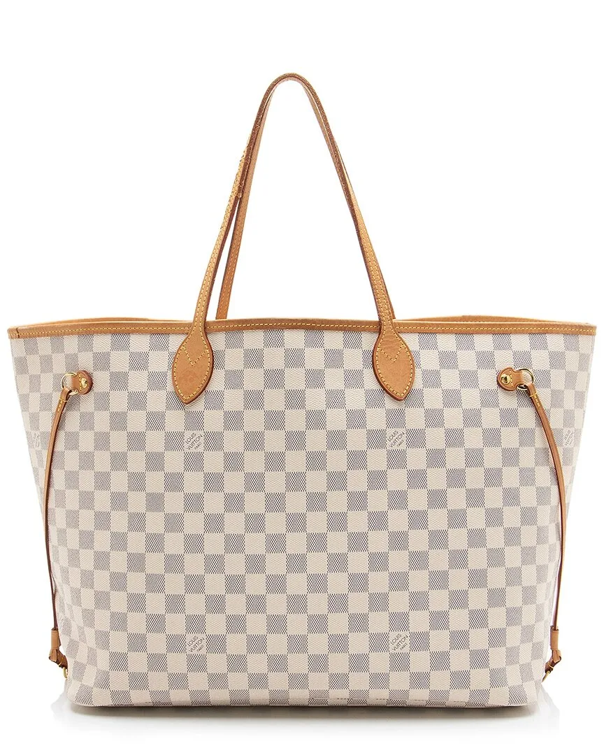 Blue Damier Azur Neverfull Gm (authentic Pre-Loved) by Louis Vuitton