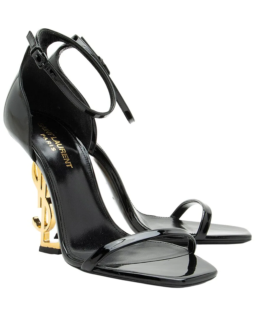 Patent Leather Opyum Sandal (authentic Pre-Loved) by Saint Laurent