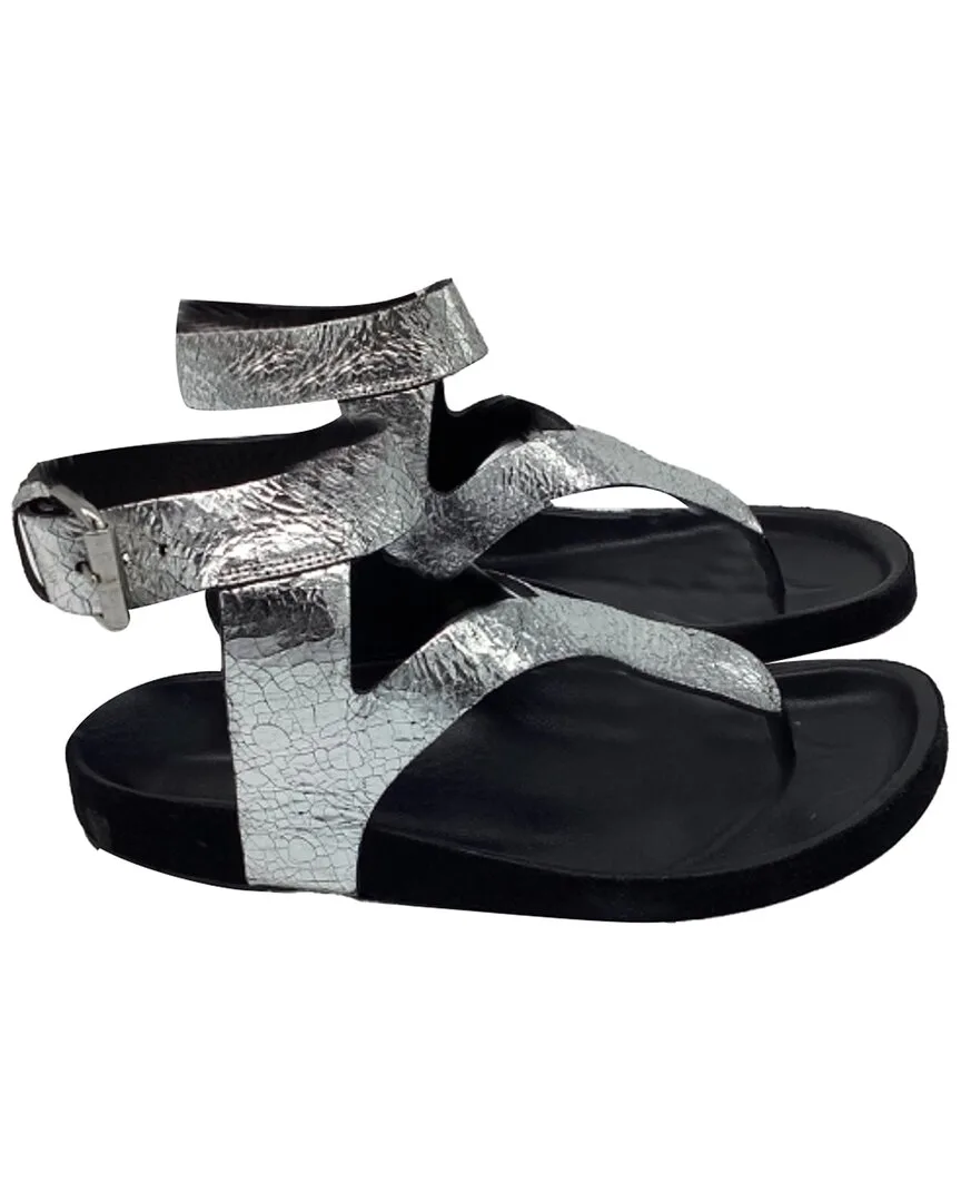 Leather Ankle Strap Sandal (authentic Pre-Loved) by Isabel Marant