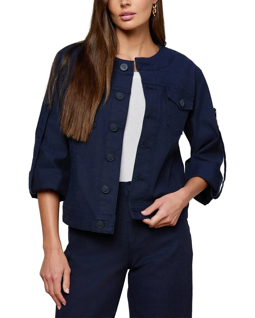 Anouk Collarless Jacket by L'AGENCE