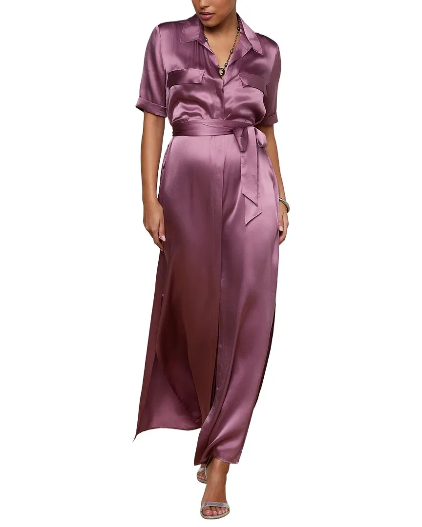 Klement Cargo Pocket Silk Dress by L'AGENCE