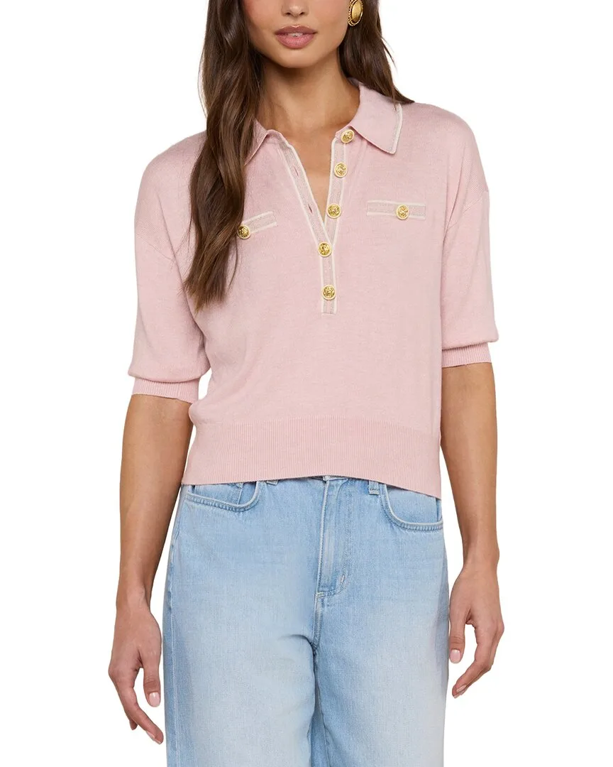 Masaki Collared Wool-Blend Sweater by L'AGENCE