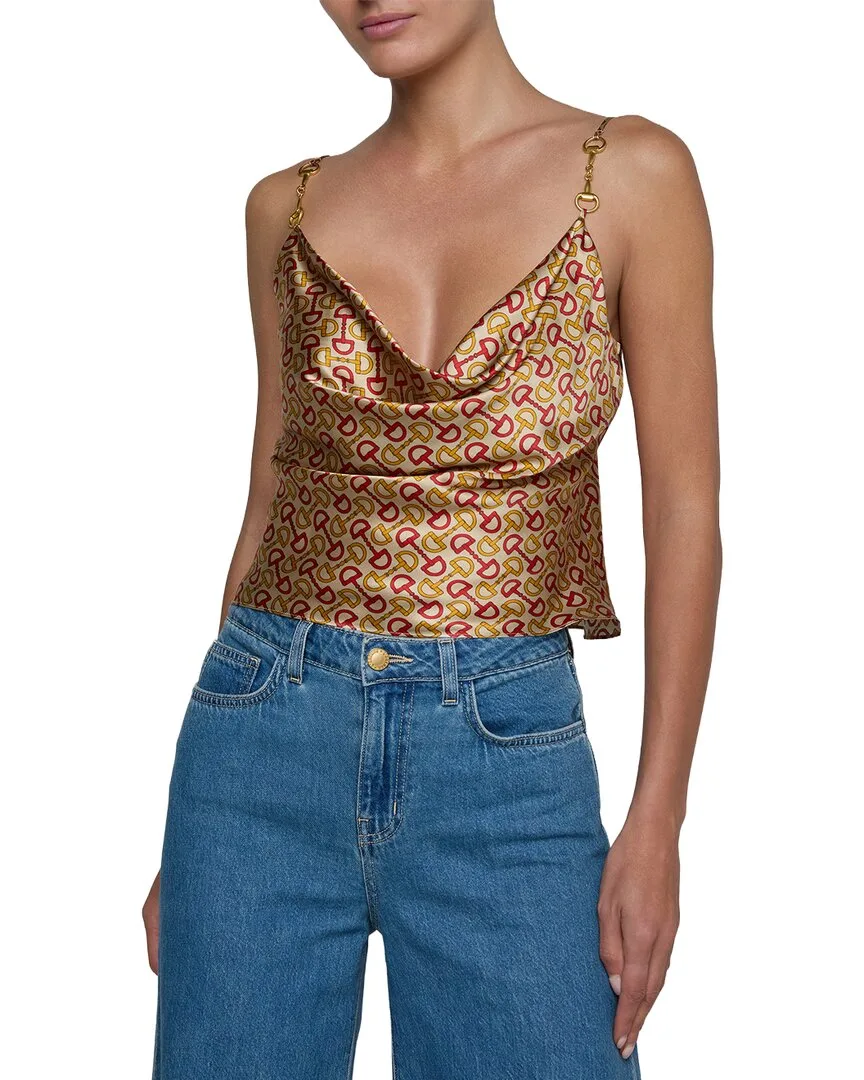 Calista Cowl Silk Cami by L'AGENCE