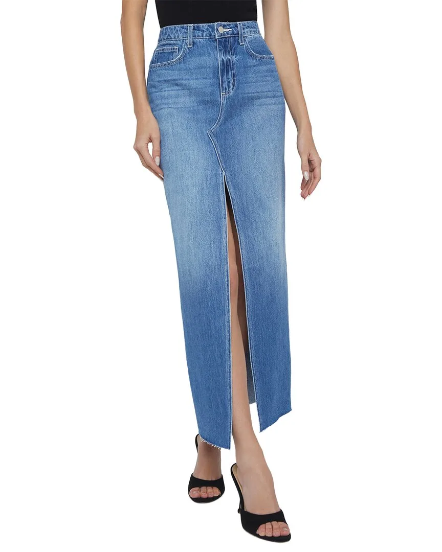 Rysa Slit Front Maxi Skirt by L'AGENCE