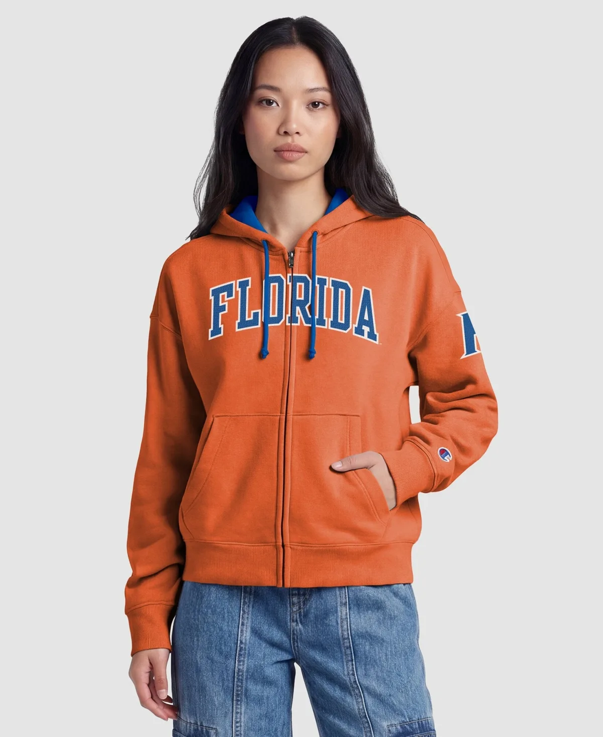 Champion Florida Gators Arch Full-Zip Fleece Hoodie by Champion