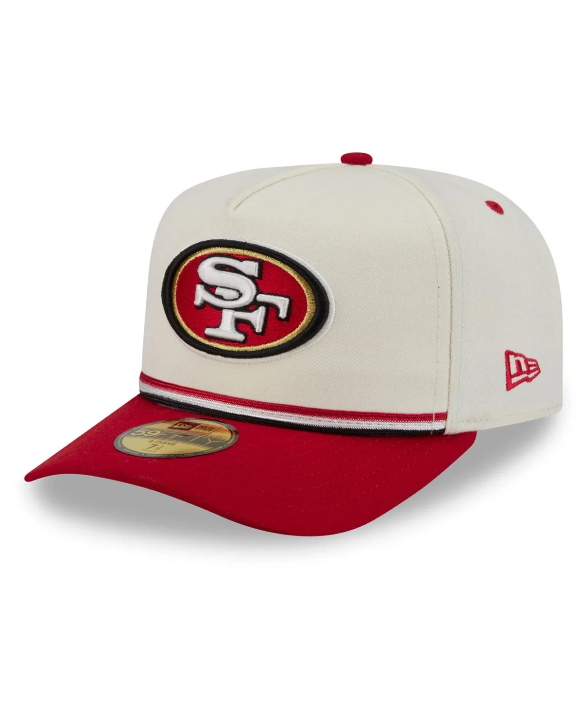 New Era San Francisco 49ers A-Frame 59FIFTY Fitted Hat by New Era