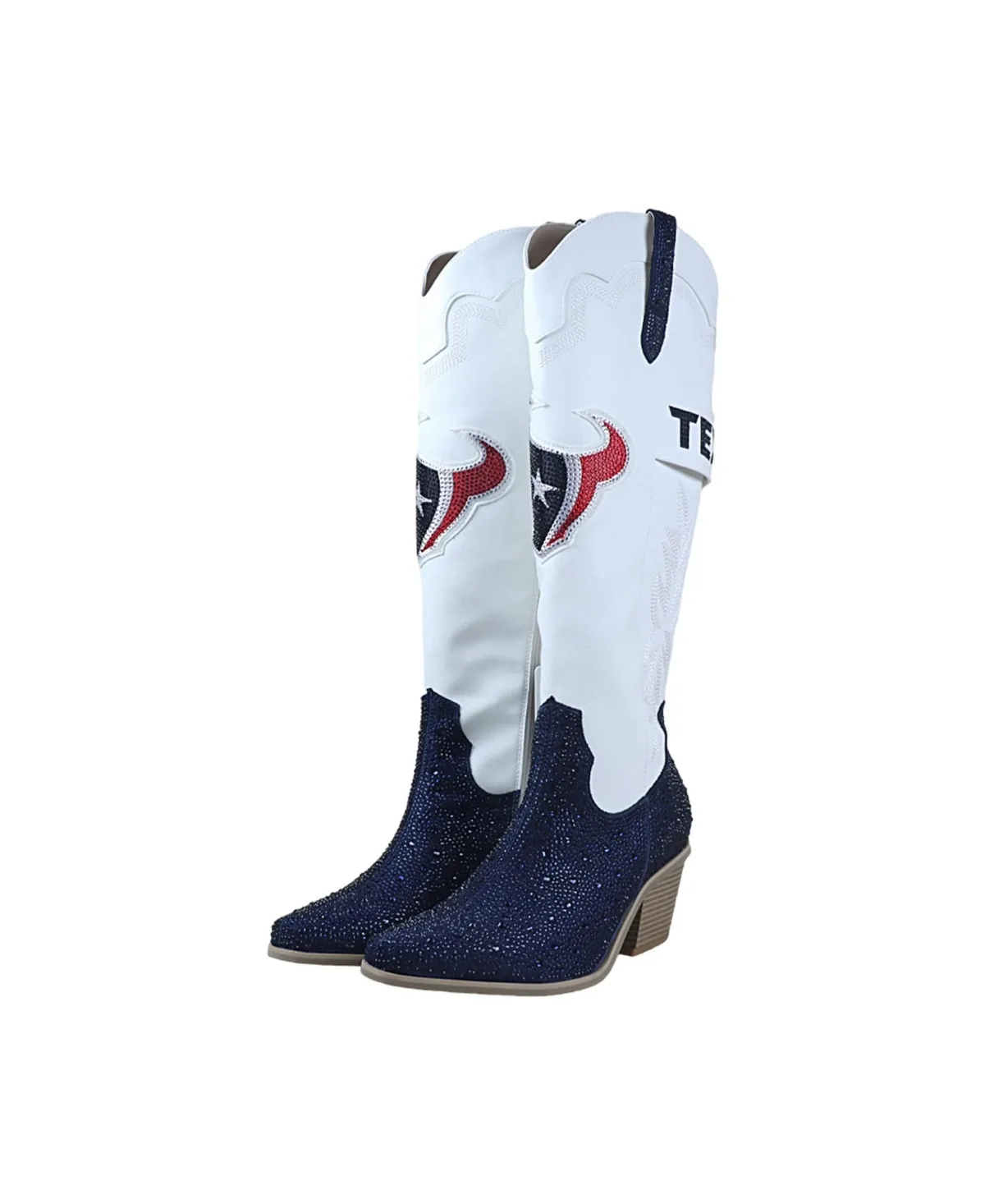 Fabgating by Cuce Houston Texans Crystal Cowboy Boots by Fabgating by Cuce