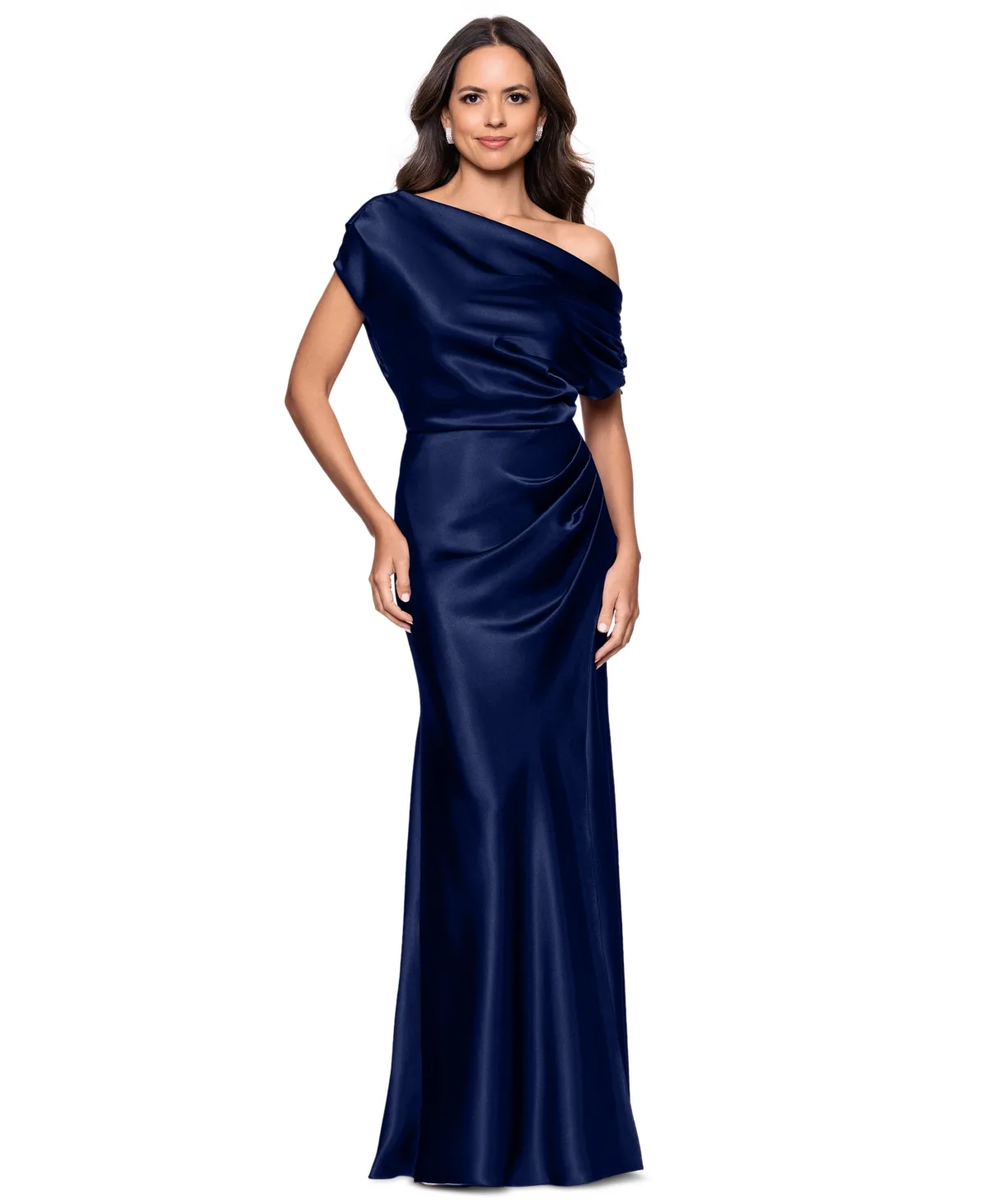 Off-The-Shoulder Long Dress by Betsy & Adam