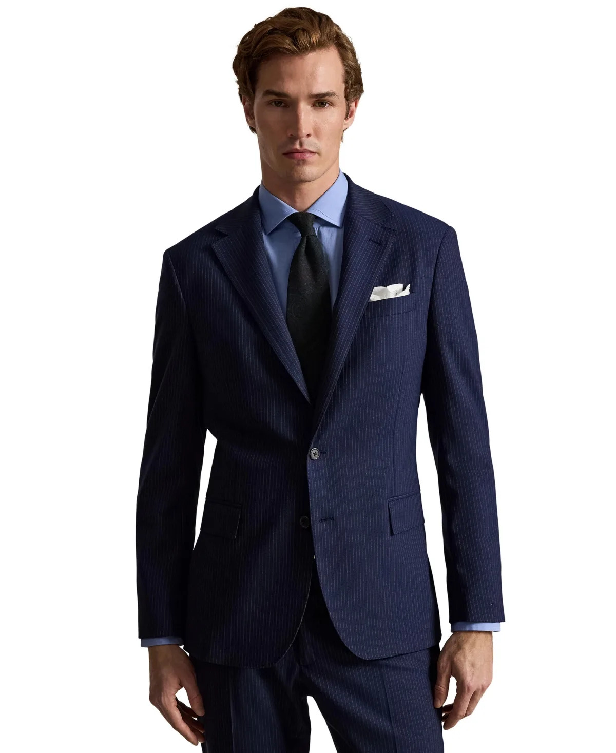 Modern-Fit Pinstripe Twill Jacket by Polo Ralph Lauren