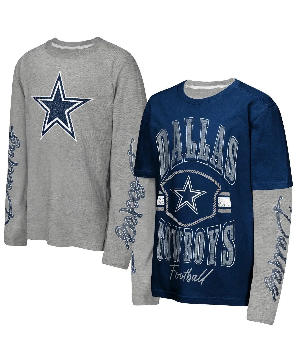 Dallas Cowboys the Mix 2.0 T-Shirt 3-In-1 Combo by Outerstuff