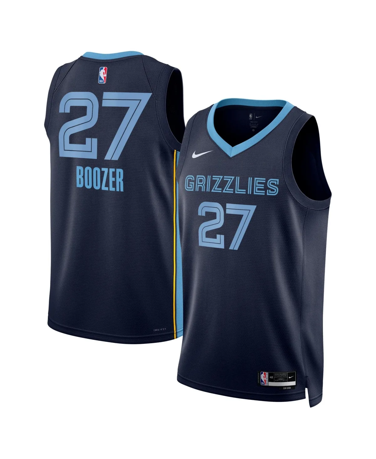 Cameron Boozer Memphis Grizzlies Swingman Icon Edition Jersey by Nike