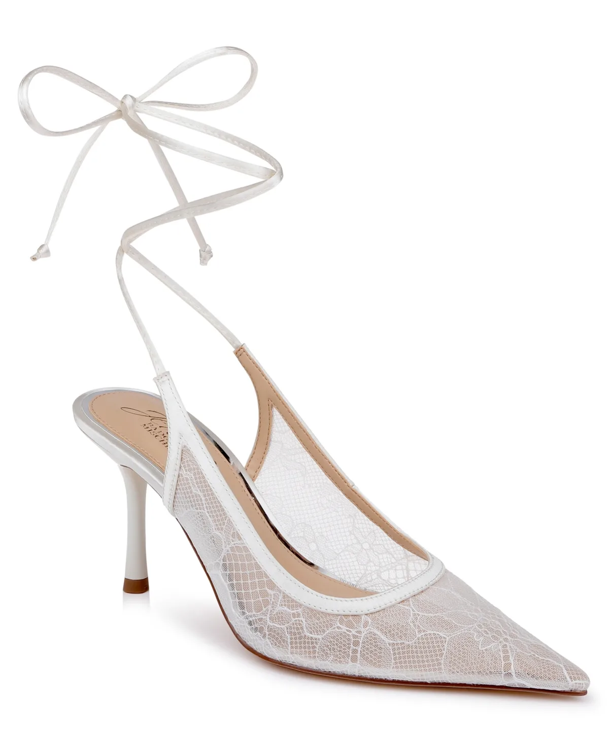Bari Pointed Toe Slingback Pumps by Badgley Mischka