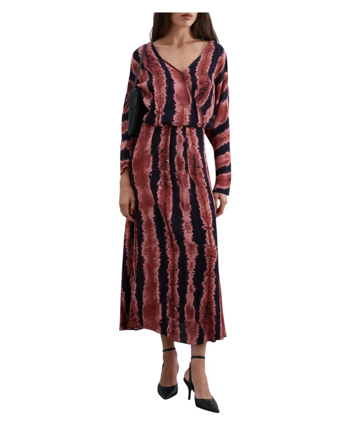 Tie-Dye Print Midi Dress by Scalpers