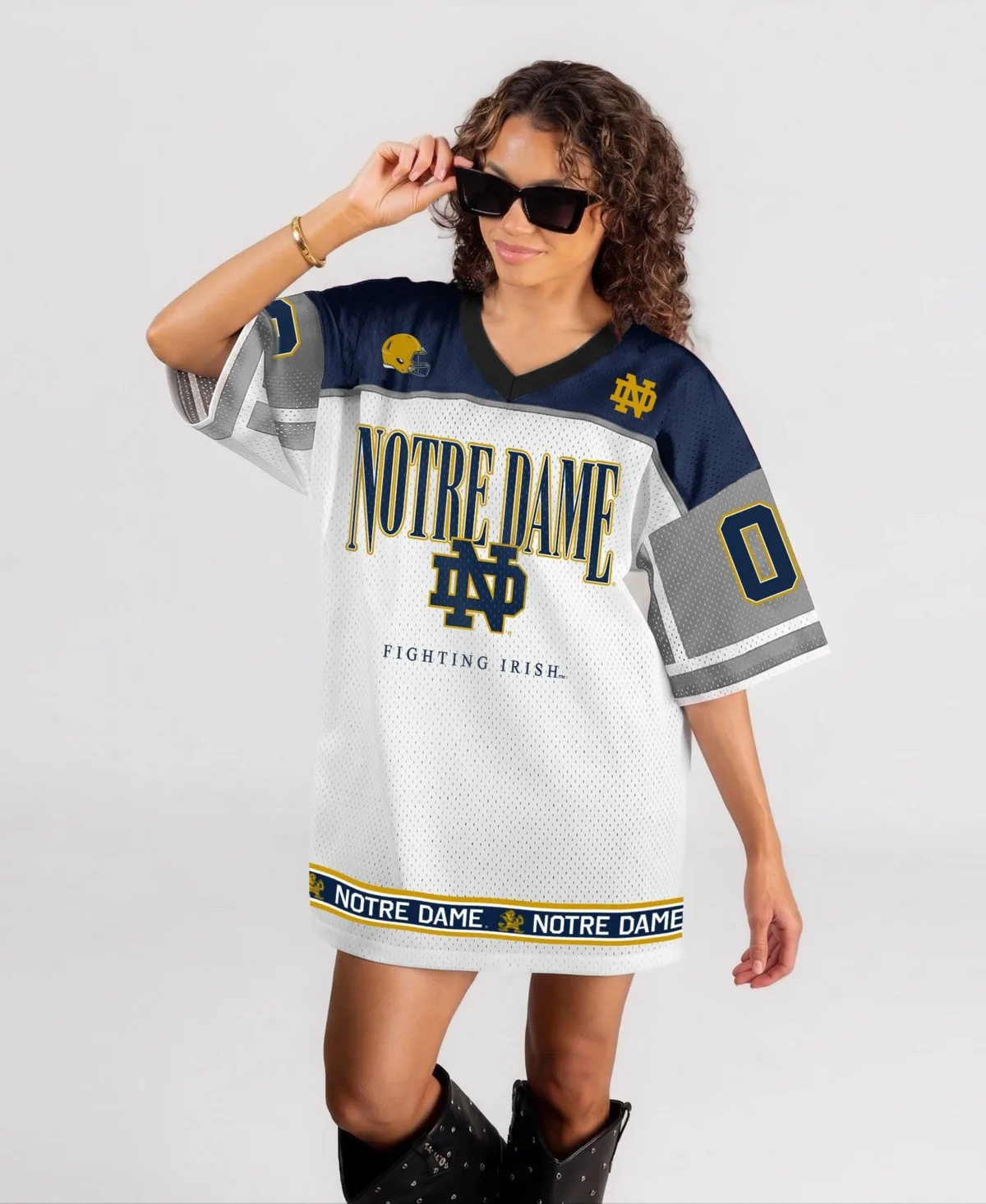 Notre Dame Fighting Irish Hustle Mode Jersey by Gameday Couture