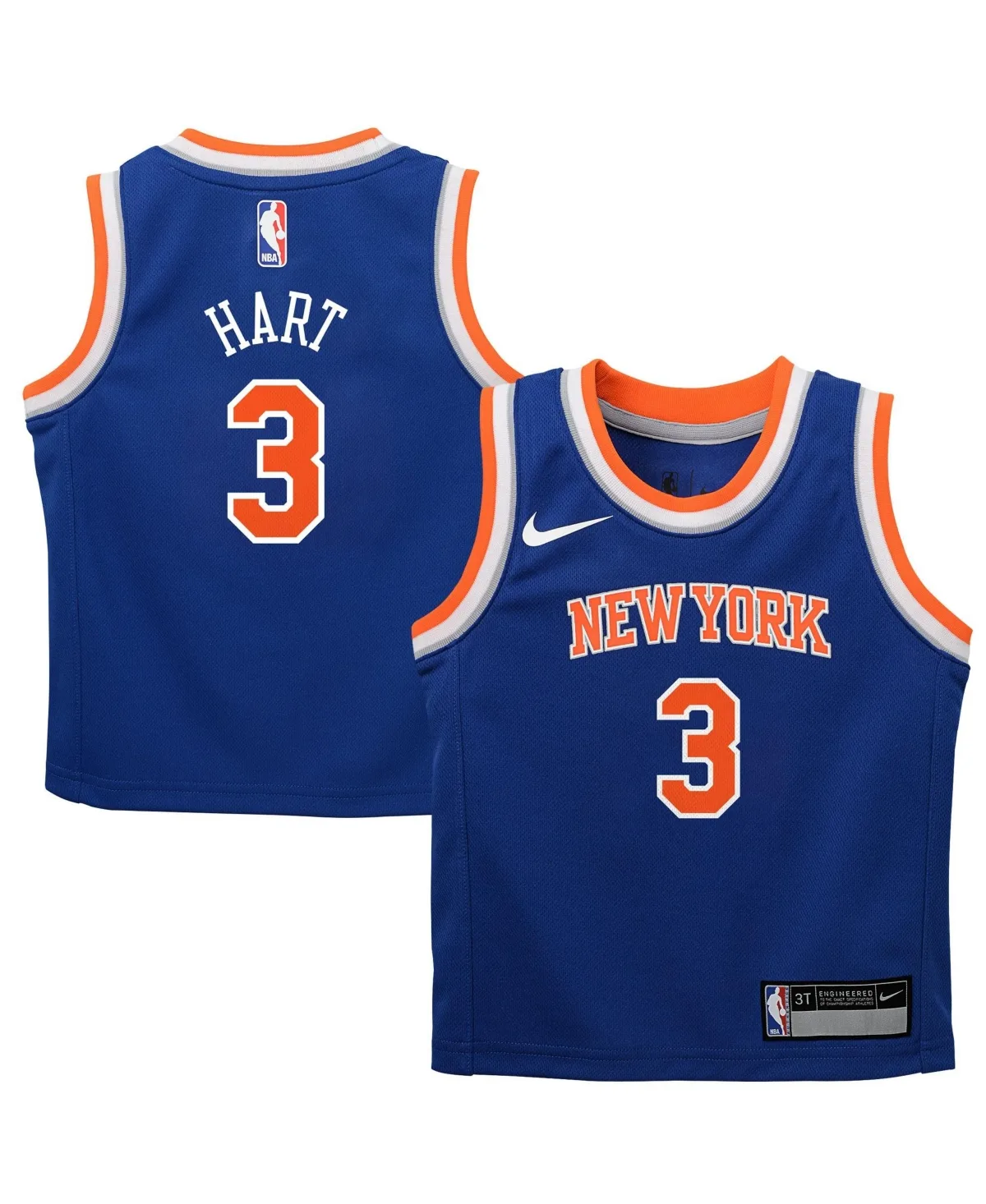 Josh Hart New York Knicks Replica Swingman Icon Edition Jersey by Nike