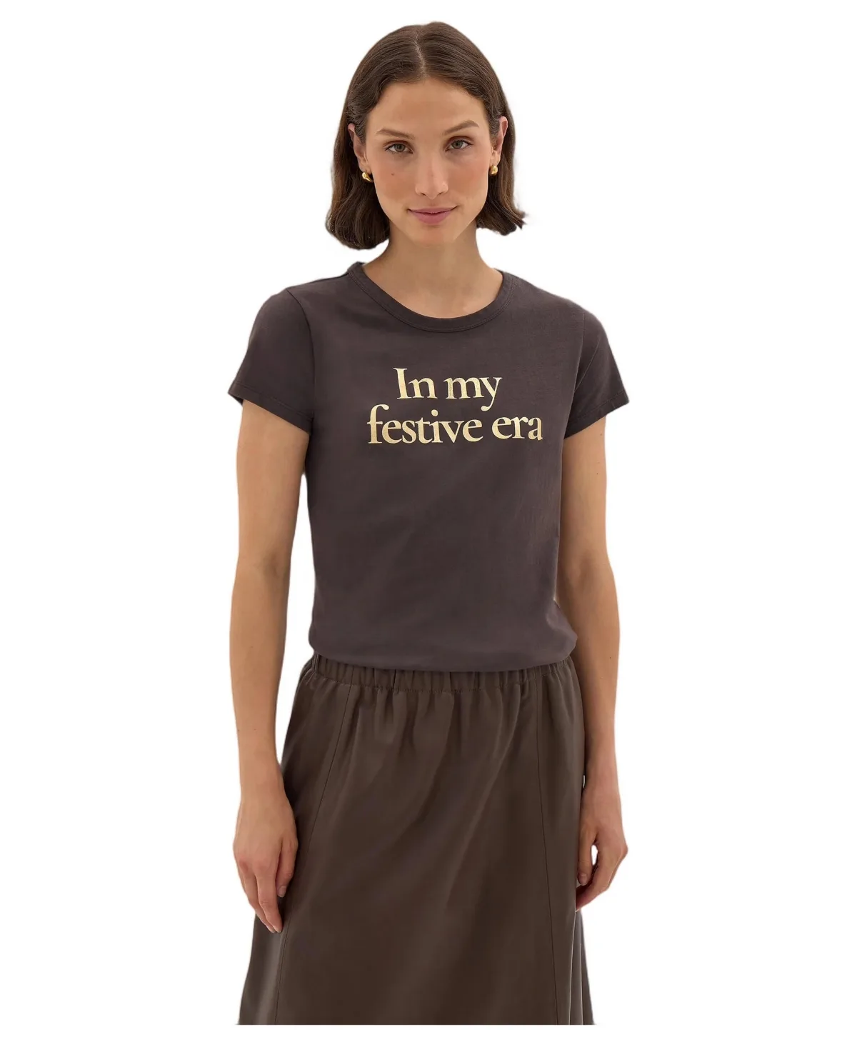 In My Festive Era Slim Fit T-Shirt by Hush