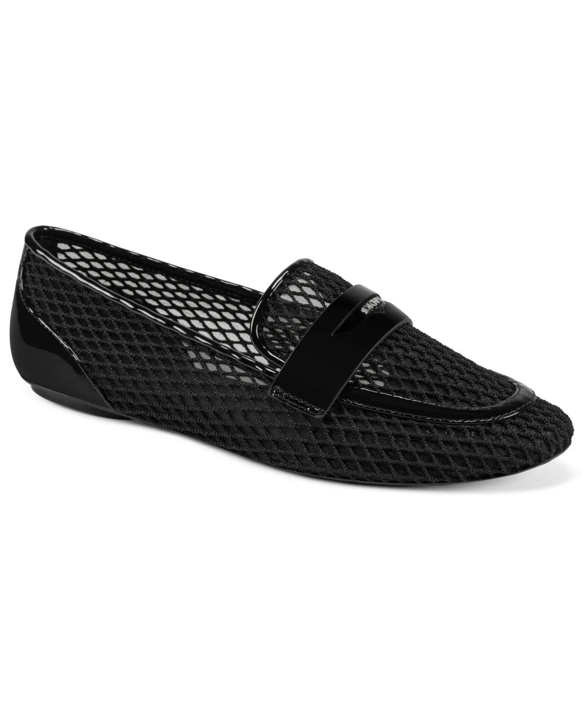Vanna Square Toe Slip-On Penny Loafers by DKNY