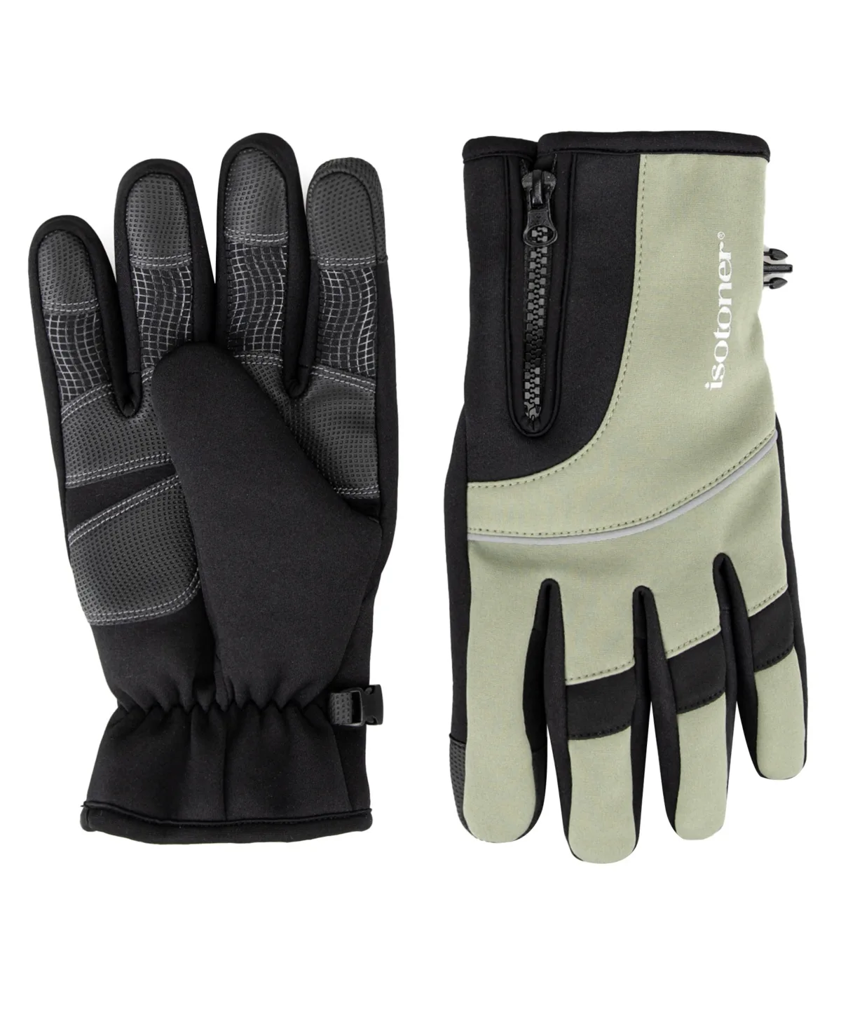 smarTouch Neoprene Fleece-Lined Touchscreen Gloves by Isotoner Signature
