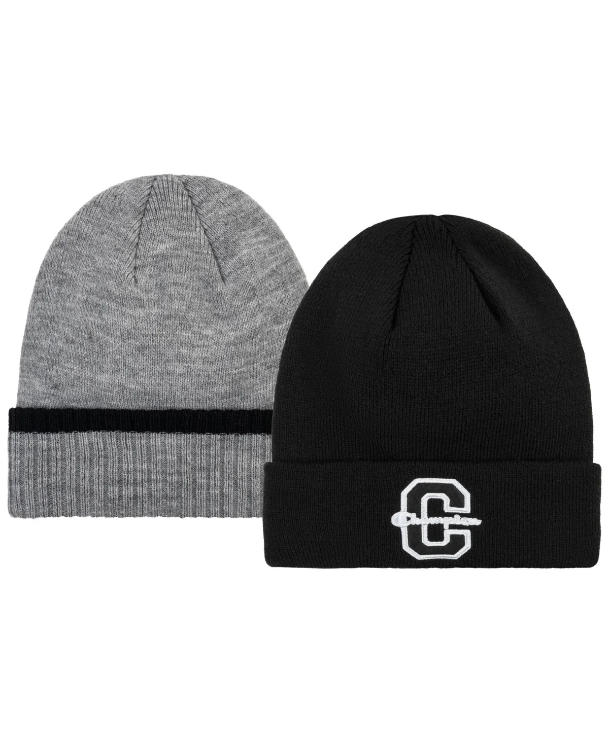 Knit Cuffed Beanies, 2-Piece Set by Champion
