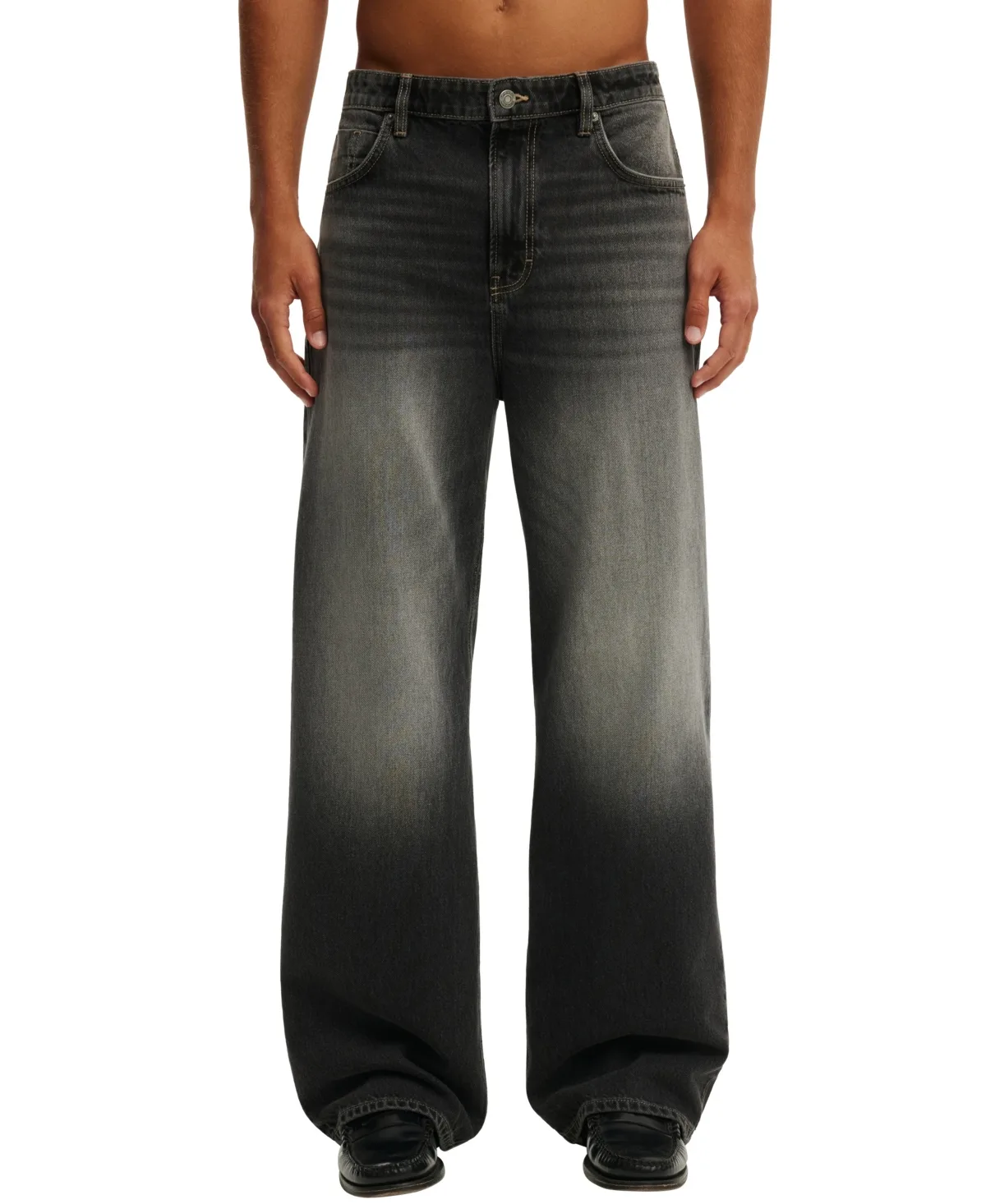 Baggy Straight Jeans by Cotton on