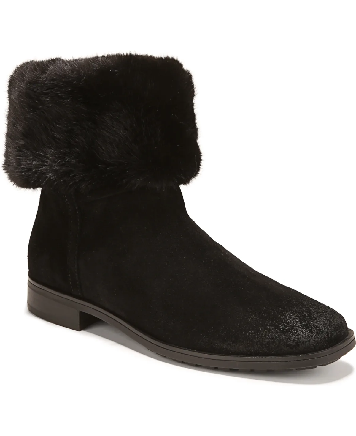Katria Square Toe Booties - Suede by Sam Edelman