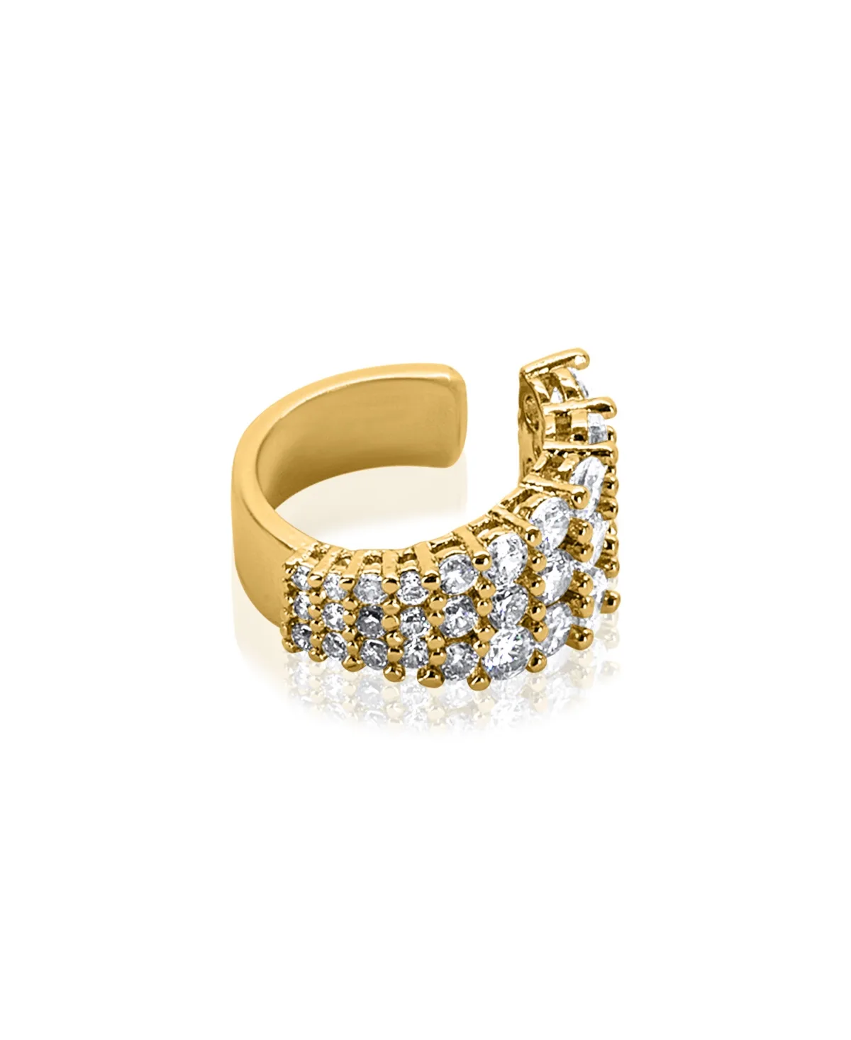 Amo Triple Row Ear Cuff by Oma the Label