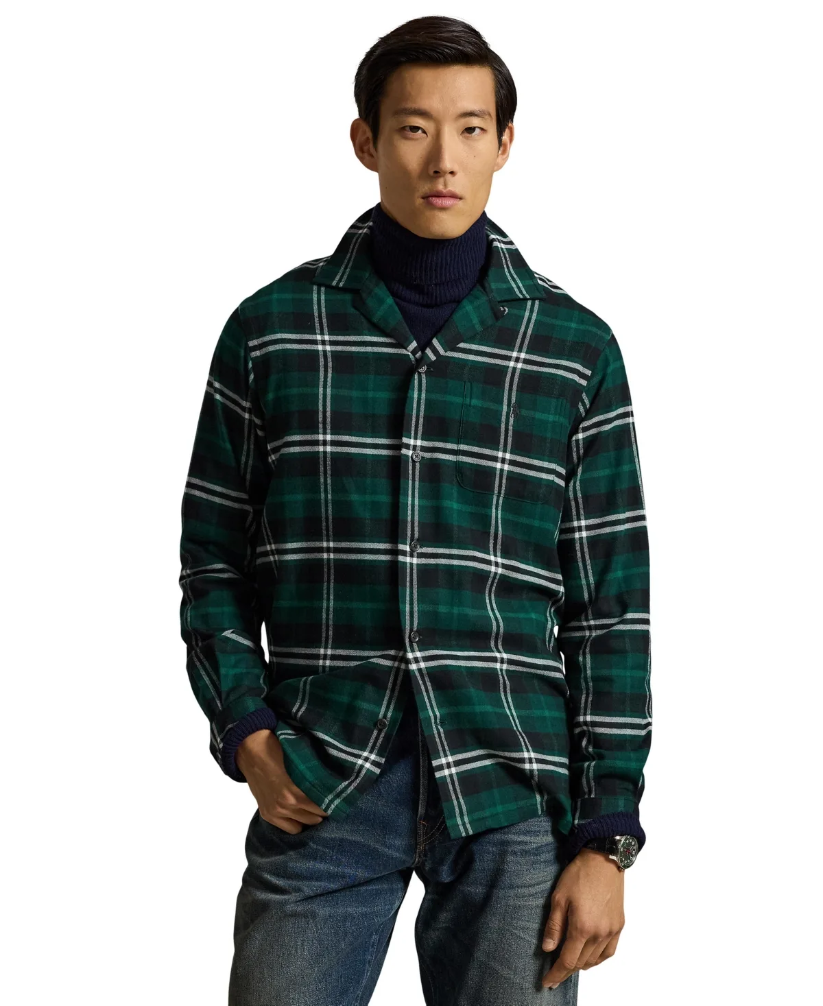Classic-Fit Plaid Performance Shirt by Polo Ralph Lauren